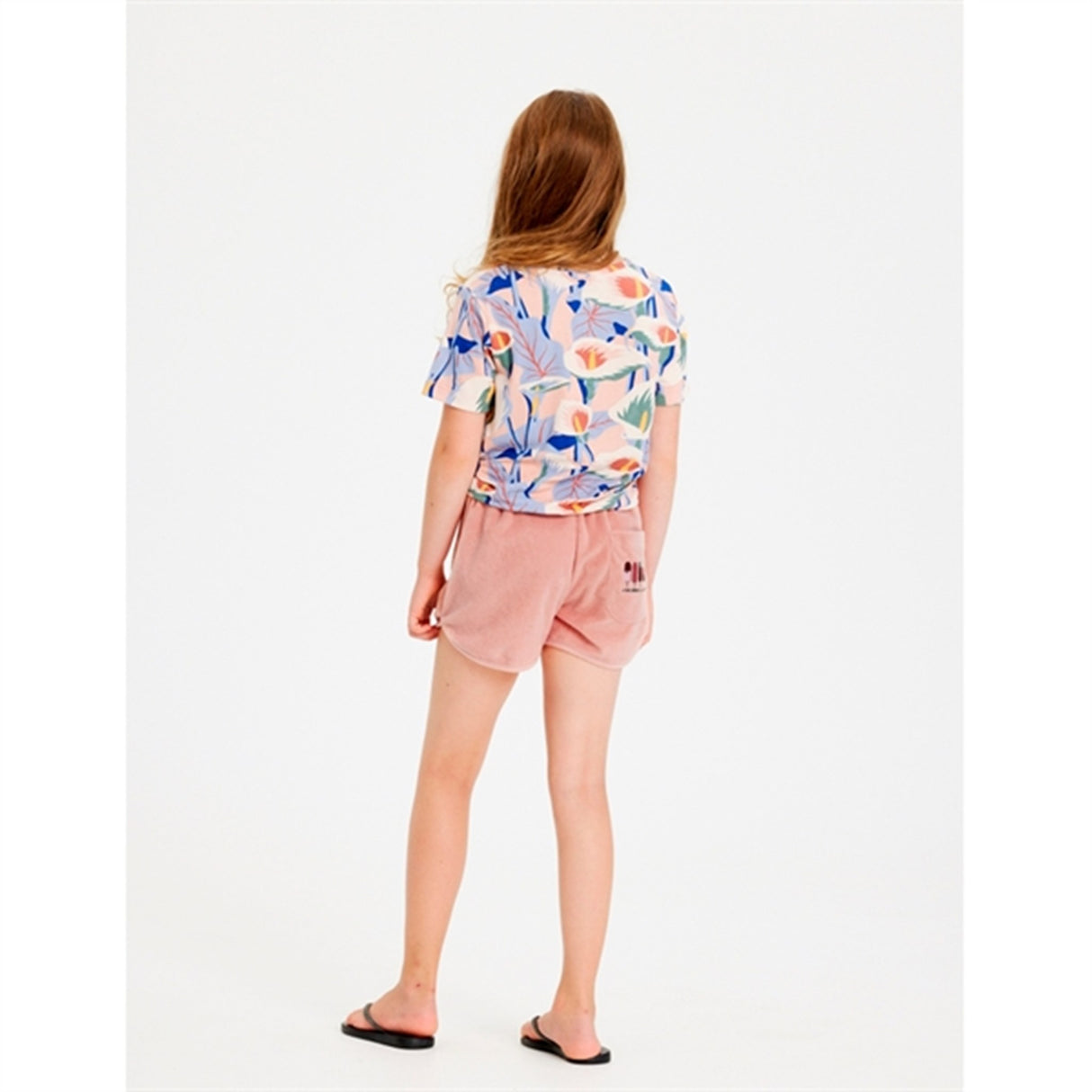 THE NEW Peach Beige Gladys Terry Shorts