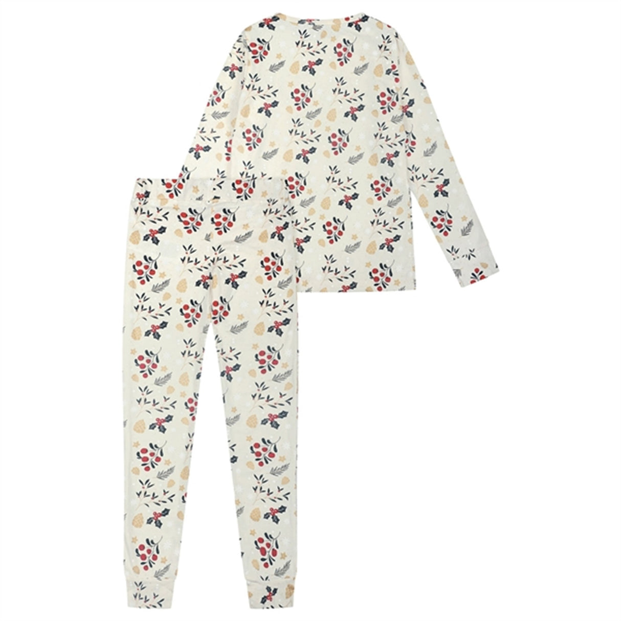 The New Jule Natsæt Voksen Ecru AOP Holiday