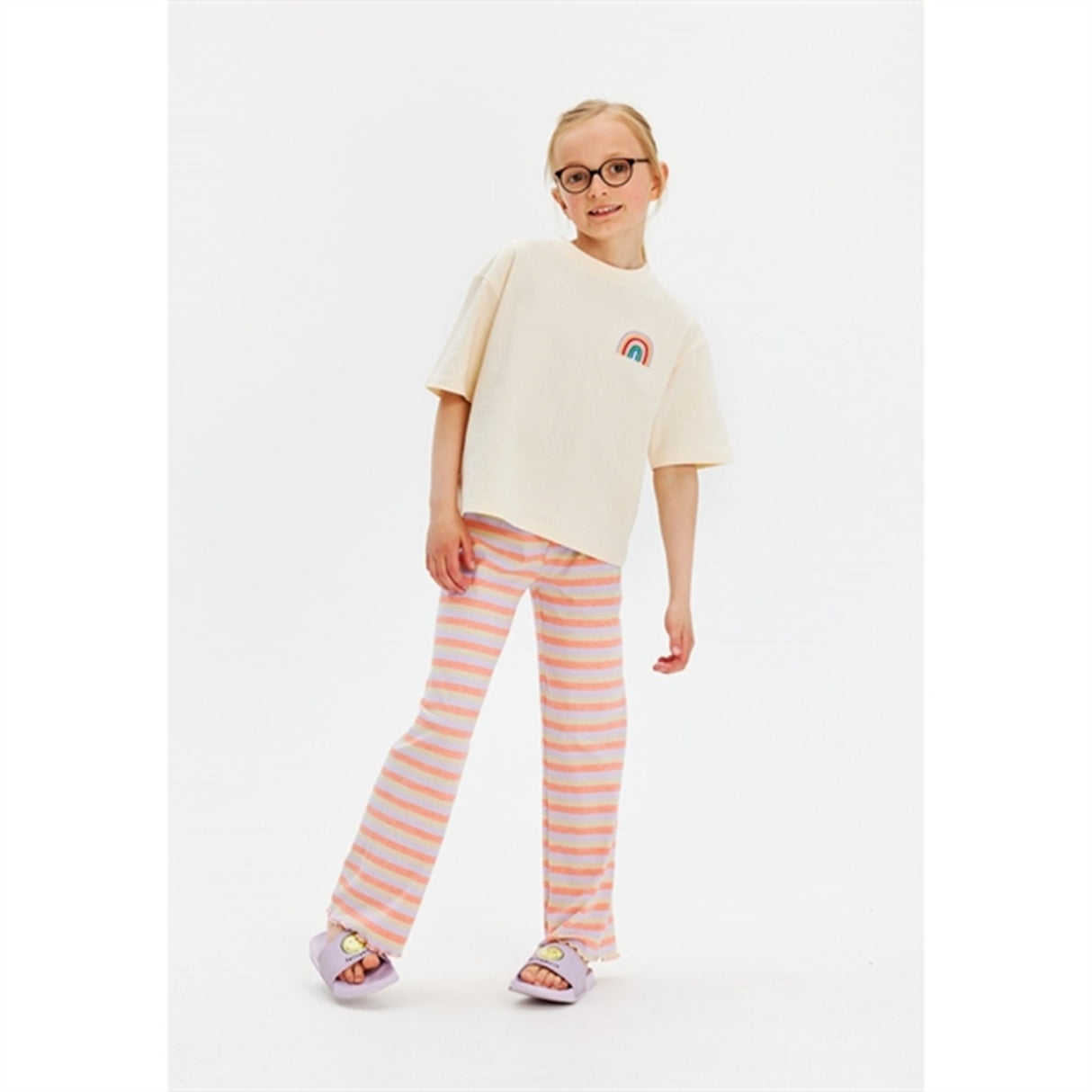 The New Lavender Herb Fridan Wide Rib Bukser