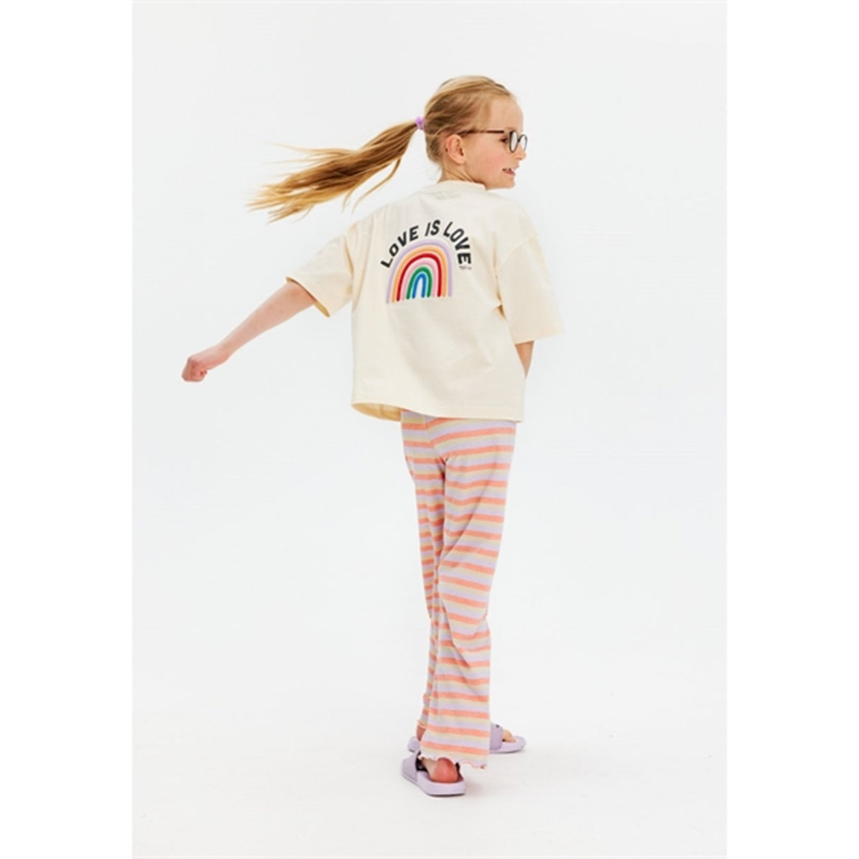 The New Lavender Herb Fridan Wide Rib Bukser