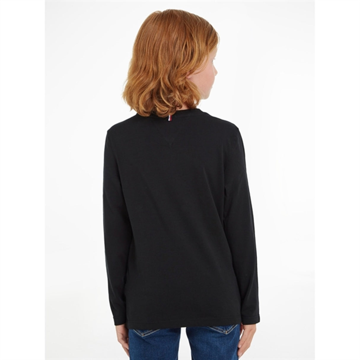 Tommy Hilfiger Boys Basic CN Bluse Meteorite