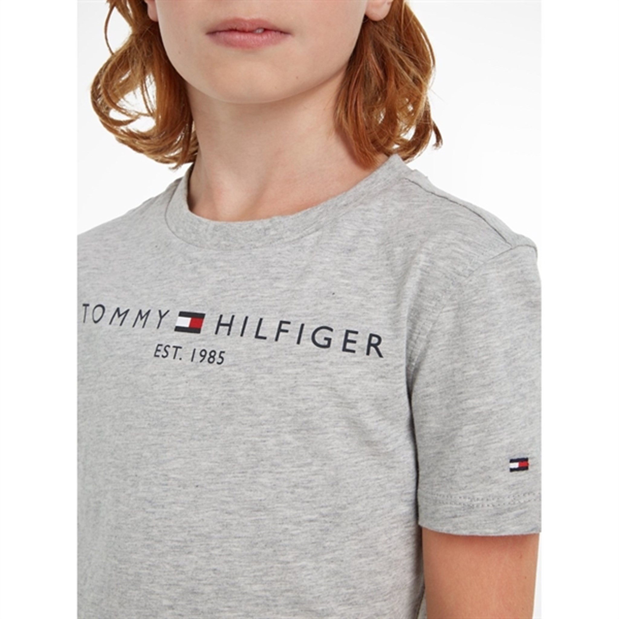 Tommy Hilfiger Essential T-Shirt Light Grey Heather 5