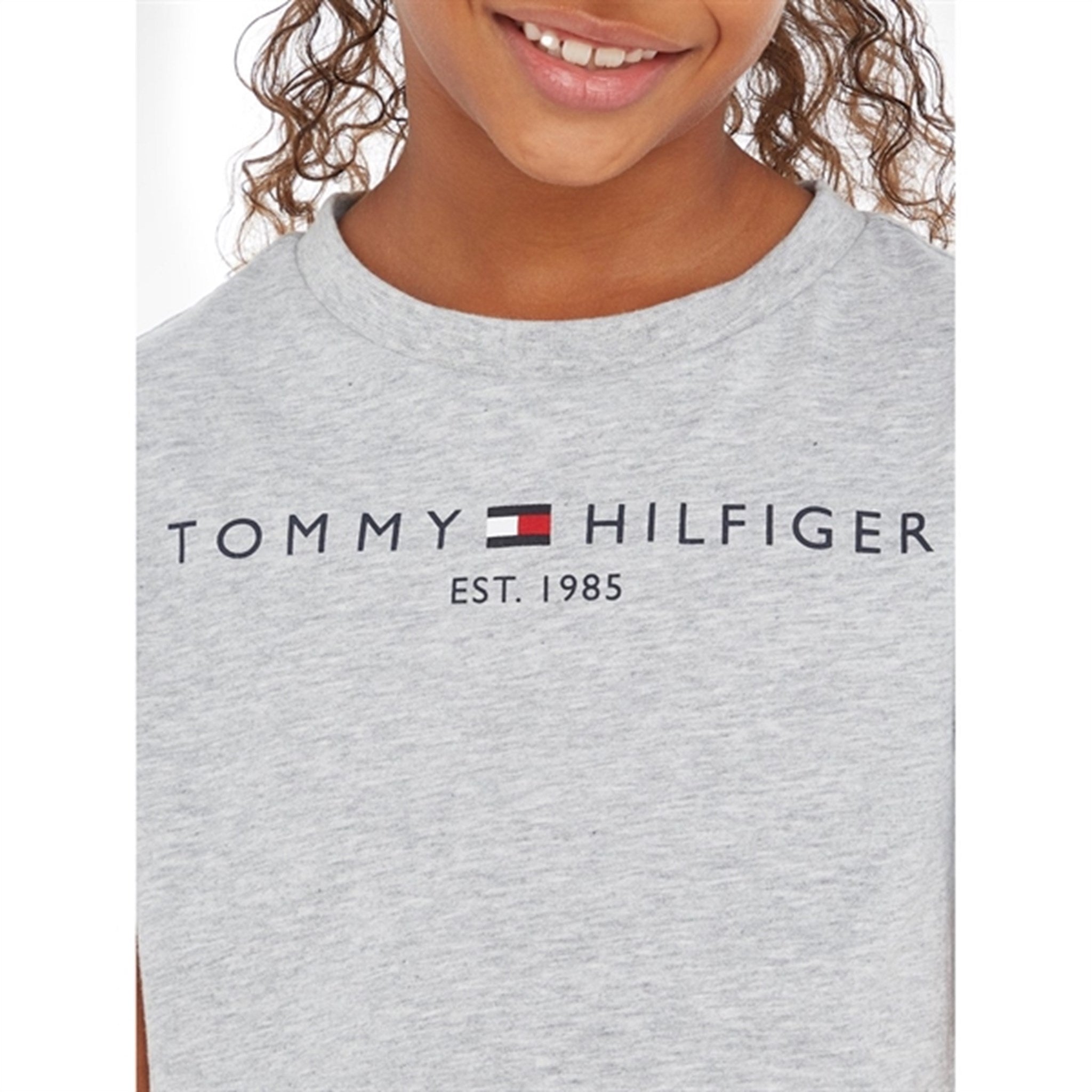 Tommy Hilfiger Essential T-Shirt Light Grey Heather 4