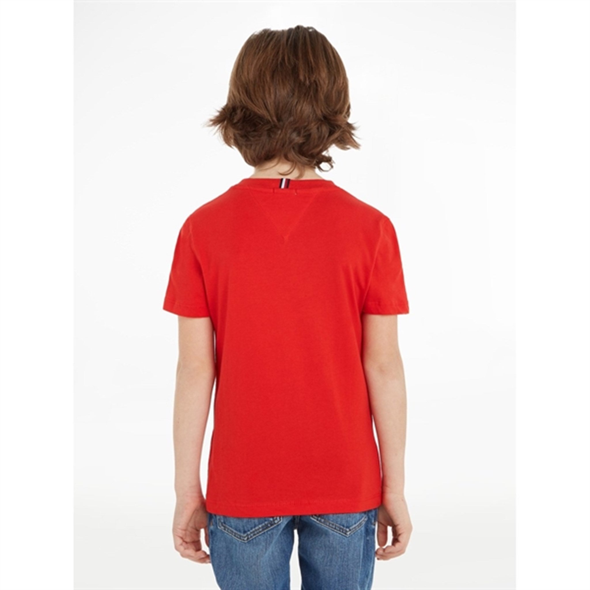 Tommy Hilfiger Essential T-Shirt Deep Crimson 6