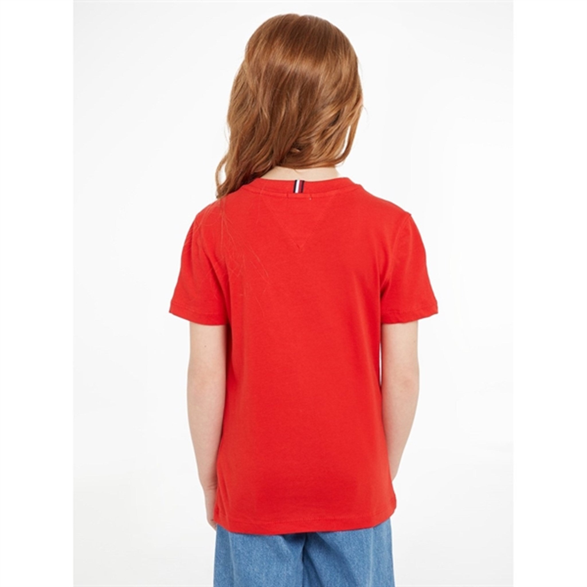 Tommy Hilfiger Essential T-Shirt Deep Crimson 7