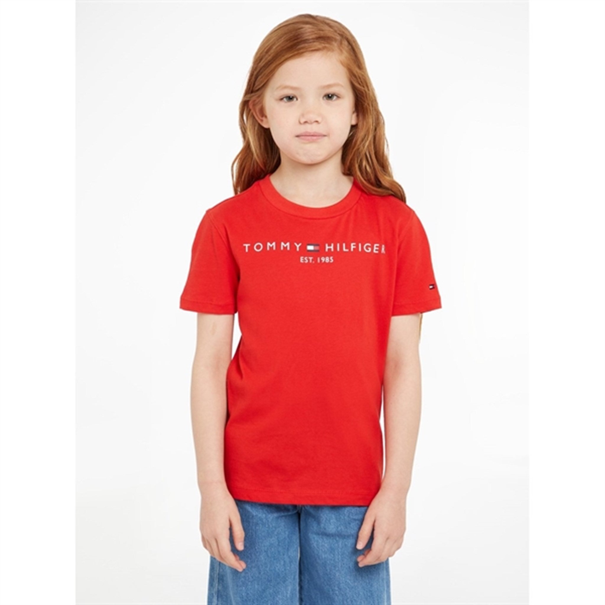 Tommy Hilfiger Essential T-Shirt Deep Crimson 3