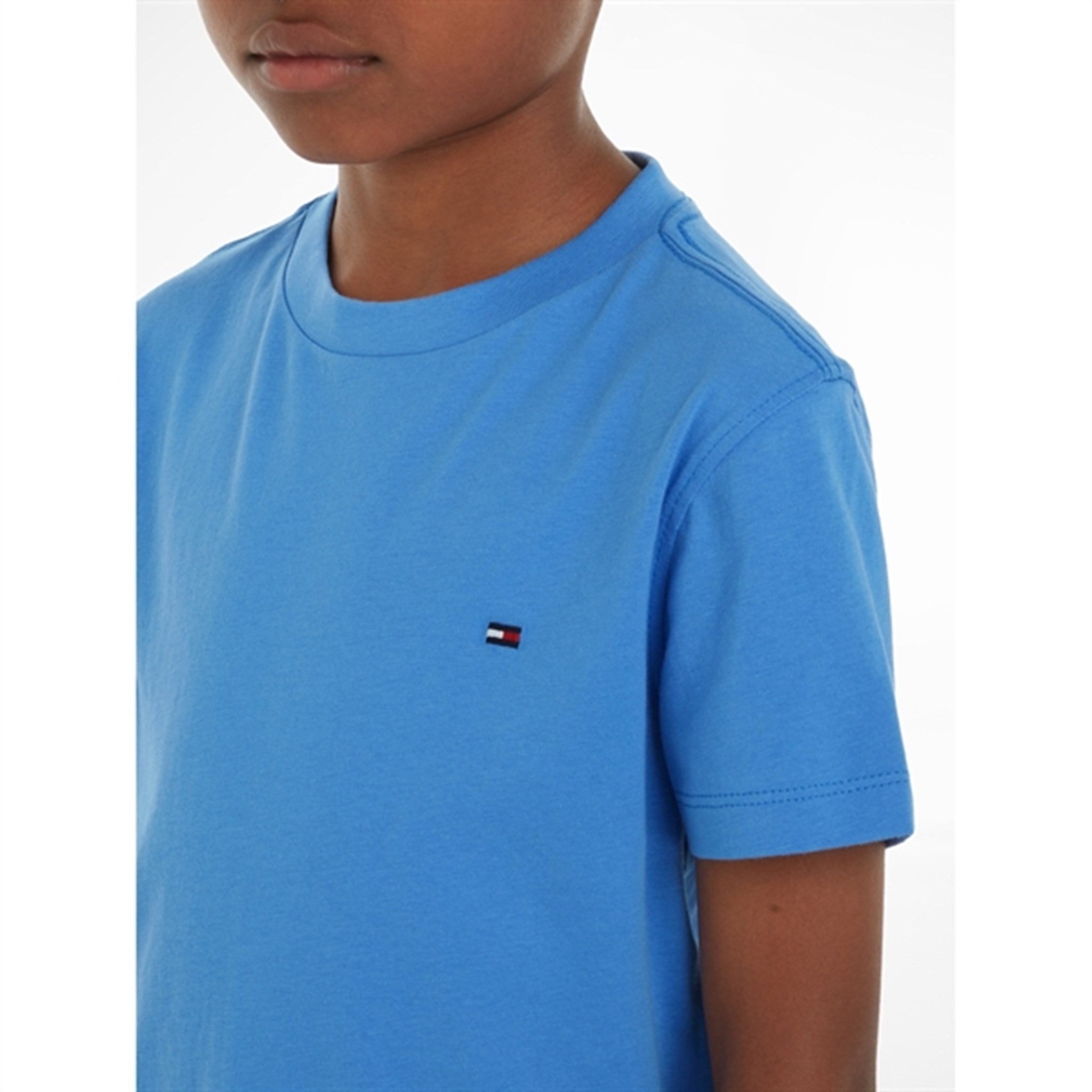Tommy Hilfiger Essential Cotton T-Shirt Blue Spell 2