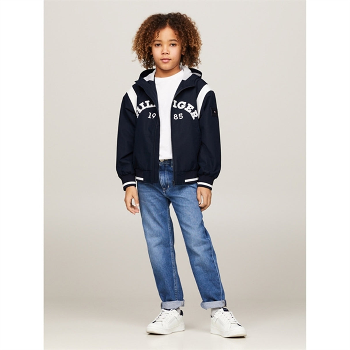 Tommy Hilfiger Monotype 1985 Arch Jakke Desert Sky