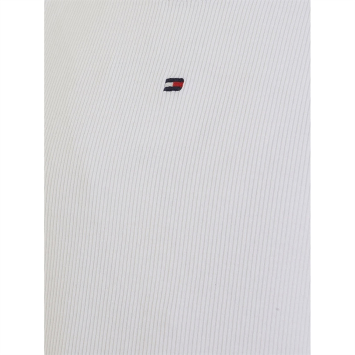 Tommy Hilfiger Essential Rib Lace Tank Top White