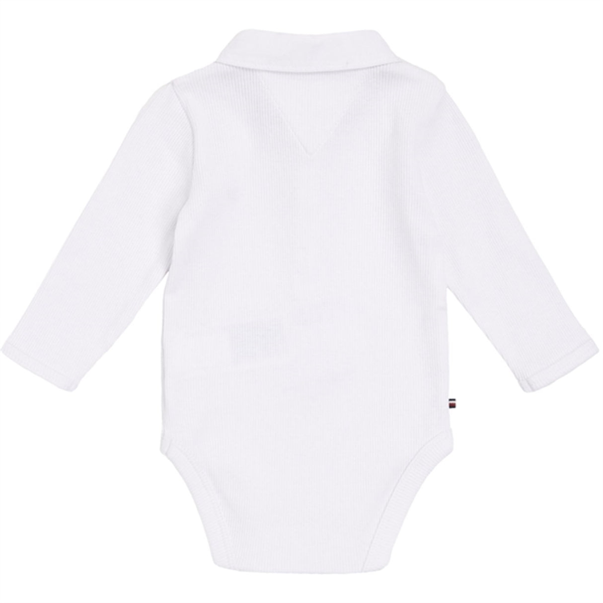 Tommy Hilfiger Baby Rib Collar Body White