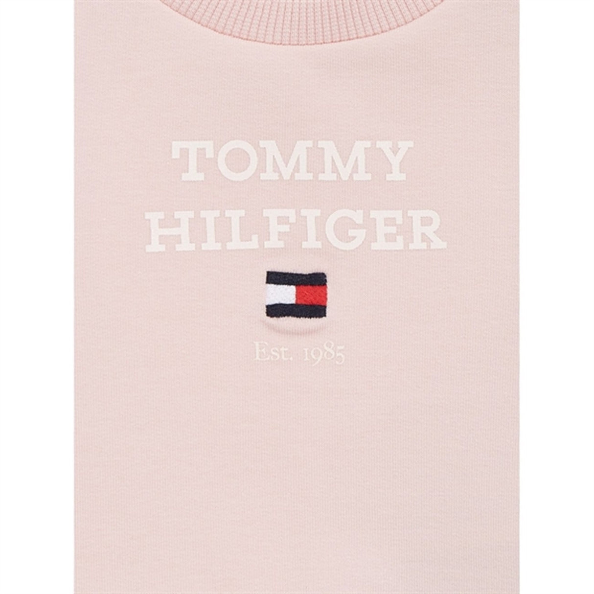 Tommy Hilfiger Baby Th Logo Sæt Whimsy Pink