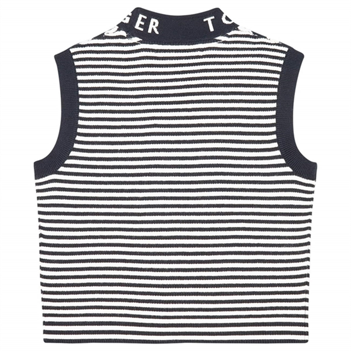 Tommy Hilfiger Branded Rib Slvss Pullover Desert Sky / Ancient White Stripe