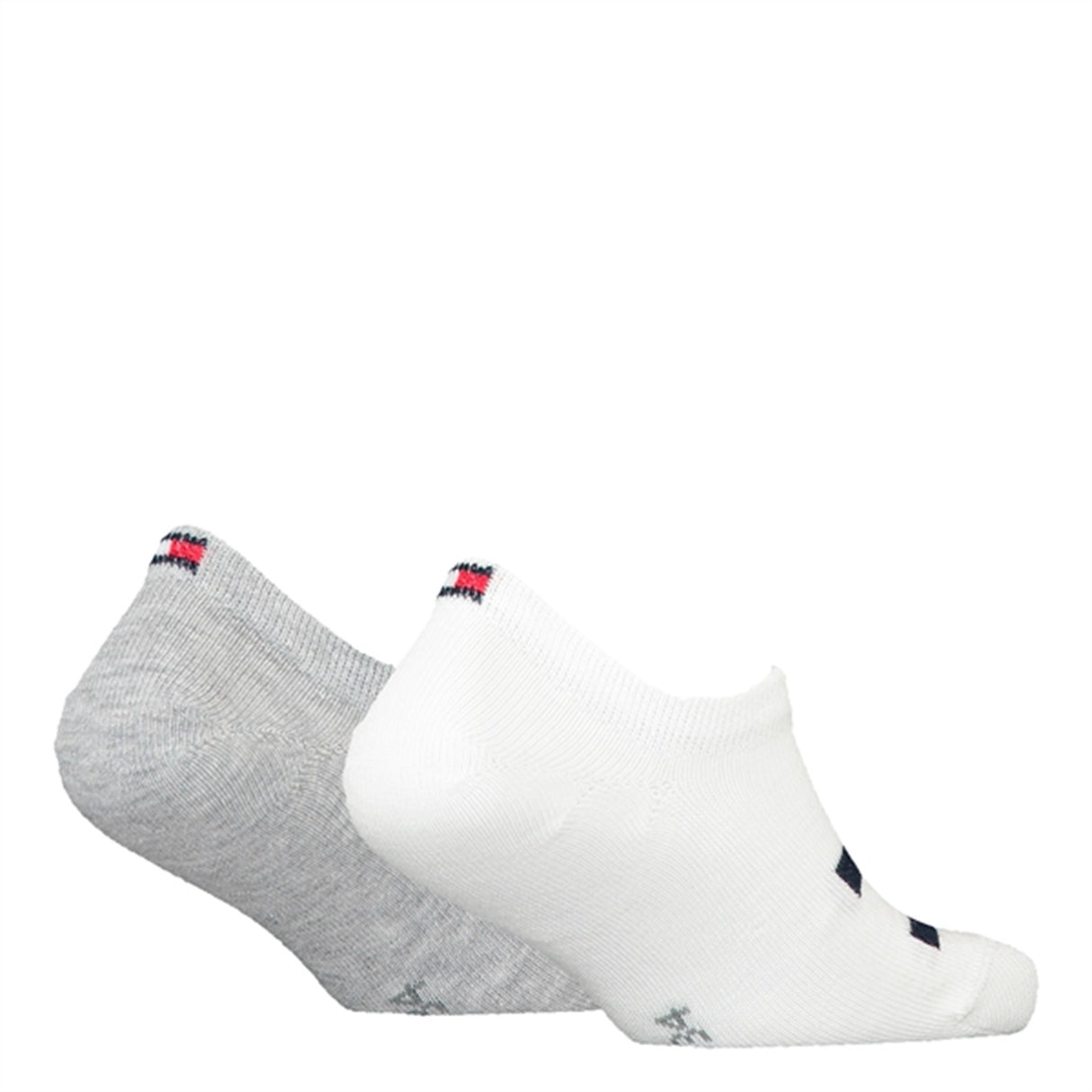 Tommy Hilfiger 2-Pak Footies Flag white/grey