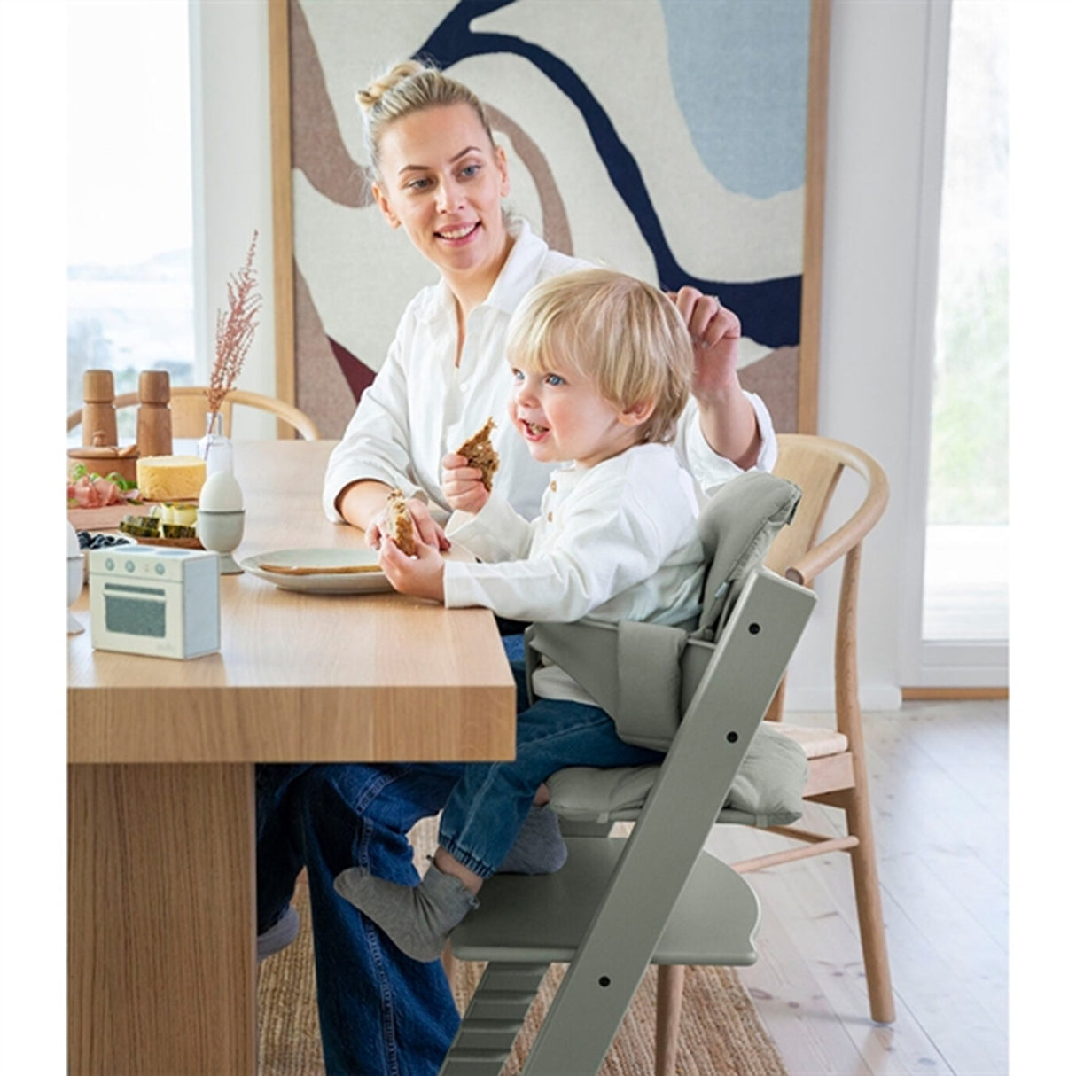 Tripp Trapp® Baby Set Glacier Green