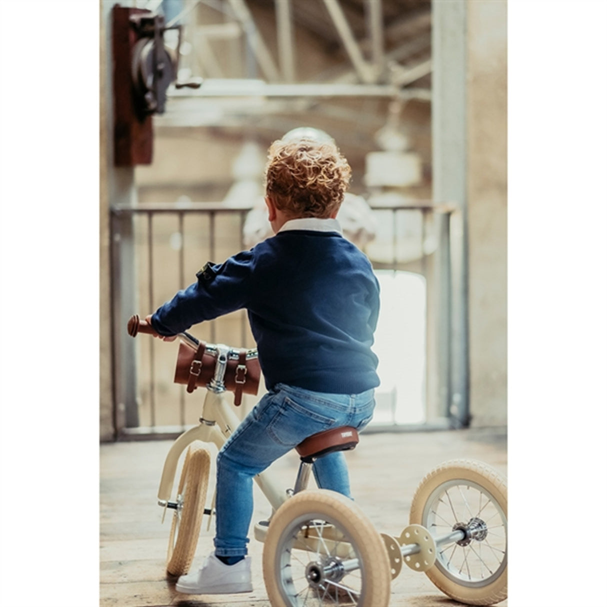 Trybike Løbecykel 3 Hjul Vintage Creme