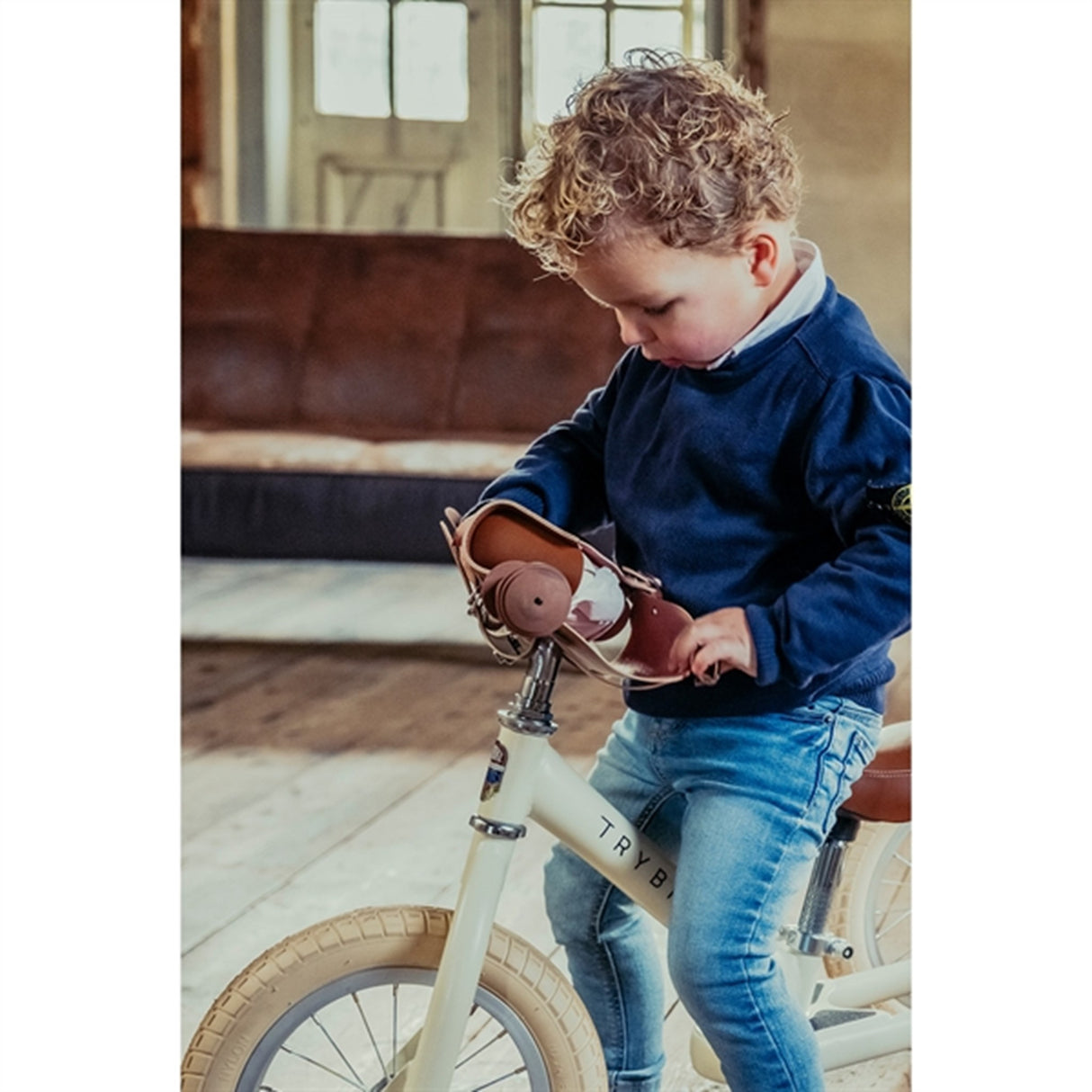Trybike Løbecykel 3 Hjul Vintage Creme
