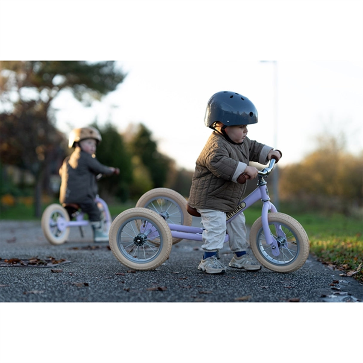 Trybike Løbecykel 3 Hjul Vintage Purple