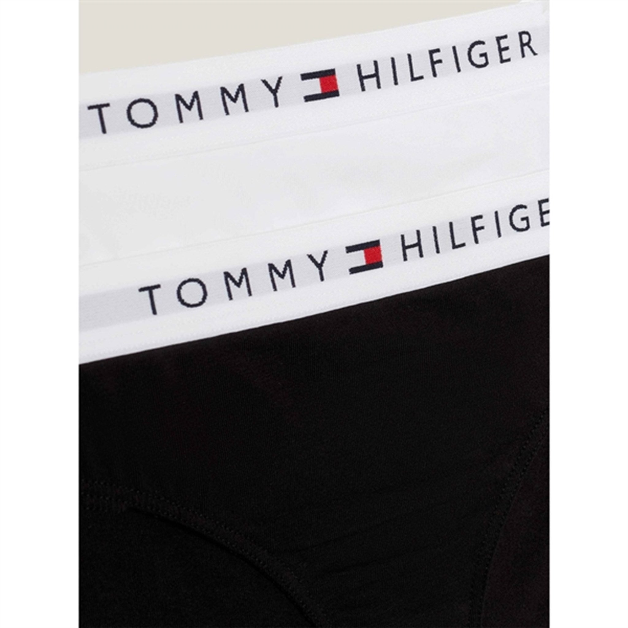Tommy Hilfiger Trusser 2-Pak White / Black 3