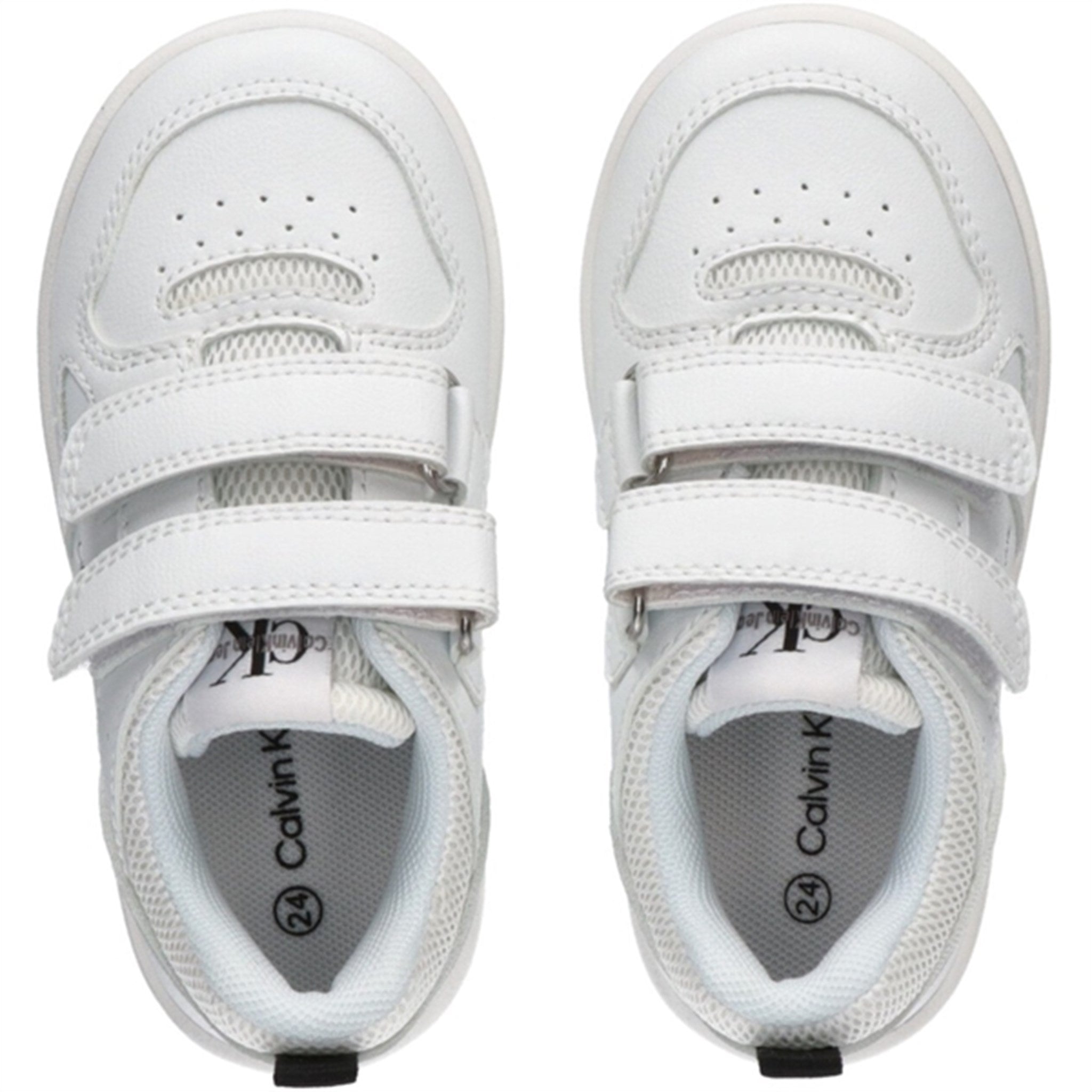Calvin Klein Low Cut Velcro Sneaker White 3
