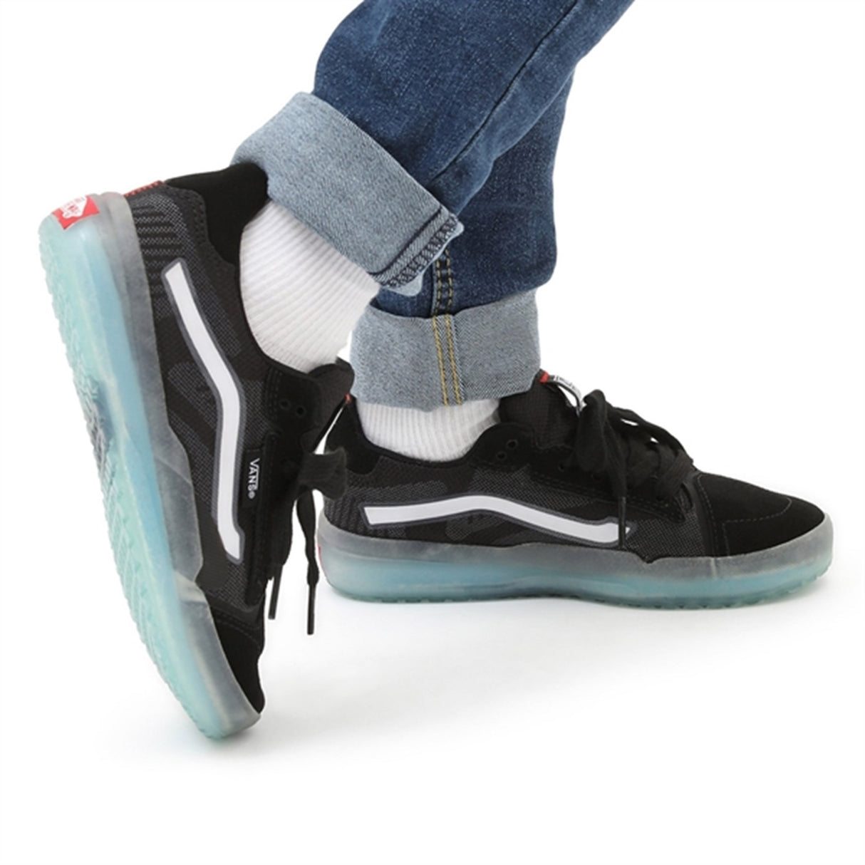 VANS Evdnt Ultimatewaffle Black/White Sko