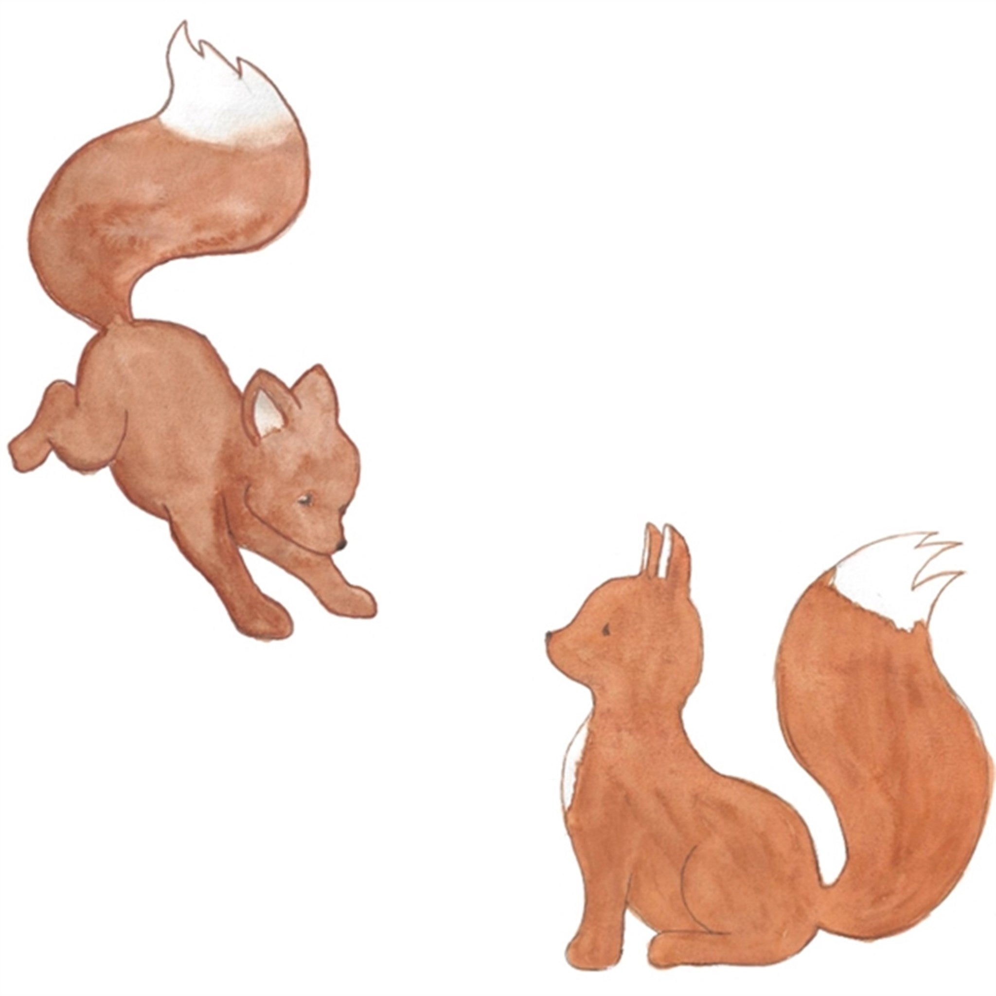 That's Mine Wallstickers Foxes Multi