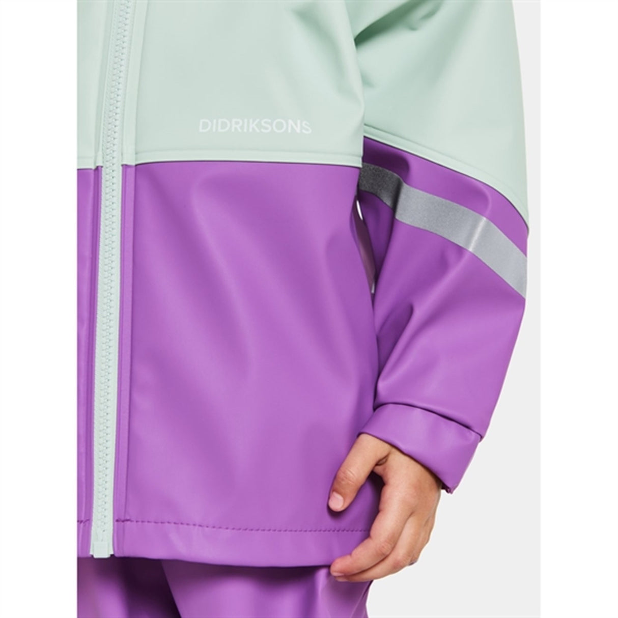 Didriksons Pale Mint Waterman Kids Regntøj