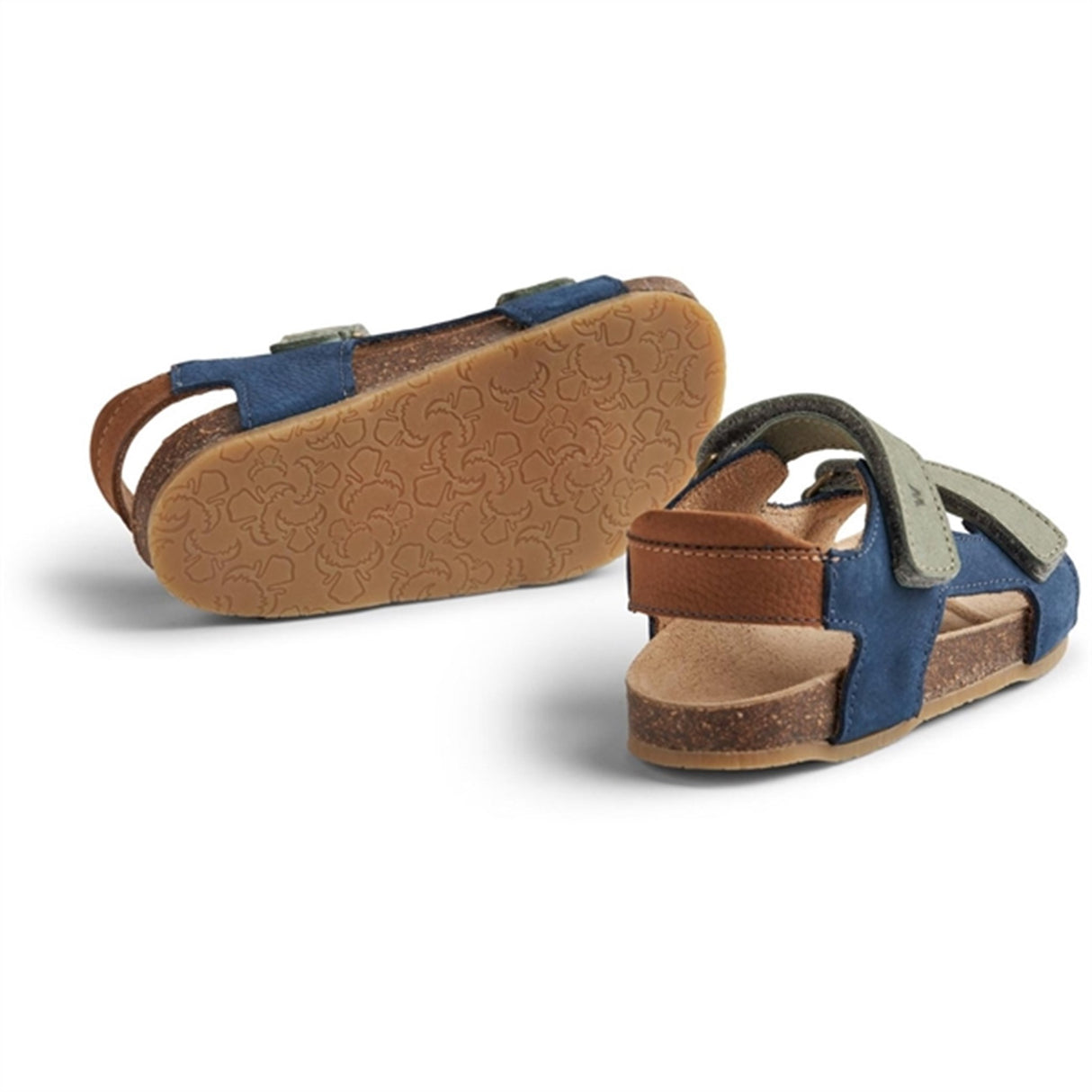 Wheat Sandal Cork Open Toe Corey Blue