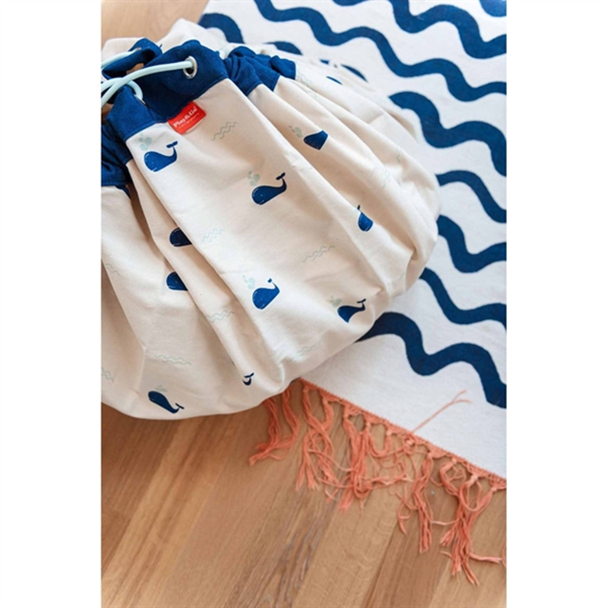 Play&Go 2-i-1 Legetæppe Whale