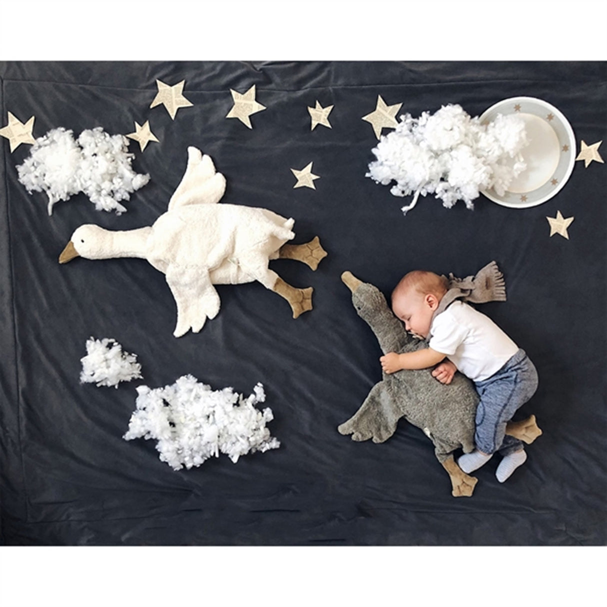 Senger Naturwelt Varmepude Cuddly Animal Gås White Large