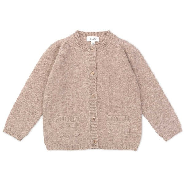 lalaby Toast Cashmere Bobbie Cardigan