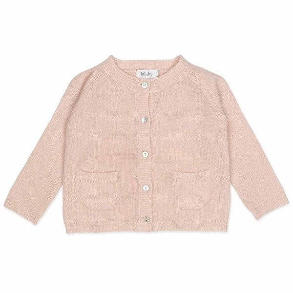 lalaby Powder Cashmere Bobbie Cardigan