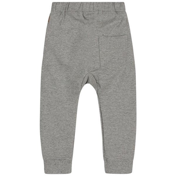 Hust & Claire Mini Light Grey Melange Georg Joggingbukser NOOS 2