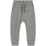 Hust & Claire Mini Light Grey Melange Georg Joggingbukser NOOS