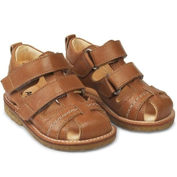 Angulus Begyndersandal m. Velcro Cognac 0506-101-1545