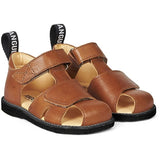 Angulus Begyndersandal M. Velcrolukning Cognac