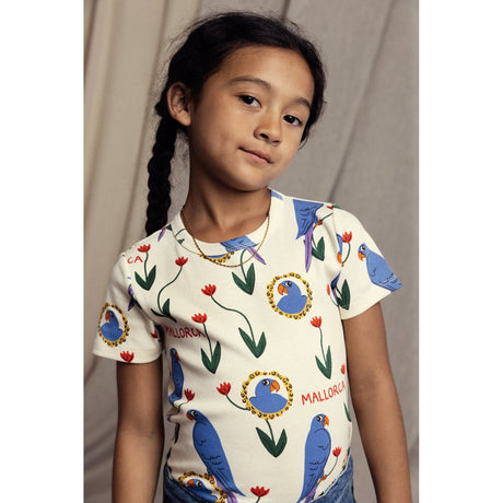 Mini Rodini Multi Parrots AOP T-Shirt 2