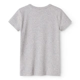 MarMar Modal Melange Light Grey Melange Plain T-shirt