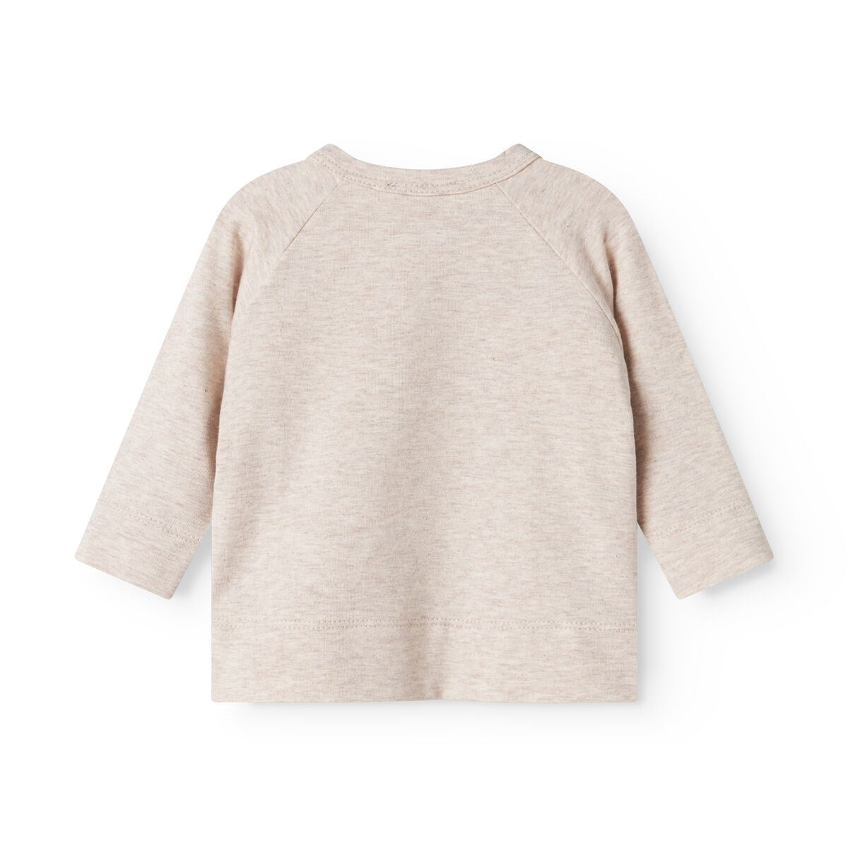 MarMar Modal New Born Light Beige Mel. Tut Slå-Om LS Bluse