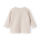 MarMar Modal New Born Light Beige Mel. Tut Slå-Om LS Bluse