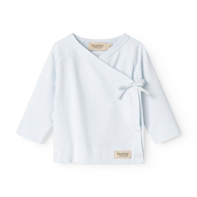 MarMar Modal New Born Light Blue Tut Slå-Om LS Bluse