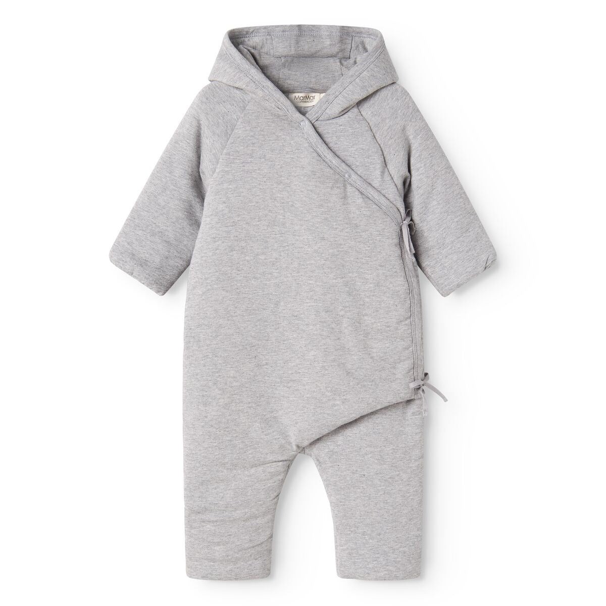 MarMar Modal New Born Light Grey Melange Rex Køredragt