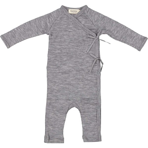 MarMar Wool Grey Melange New Born Rib Rula Heldragt