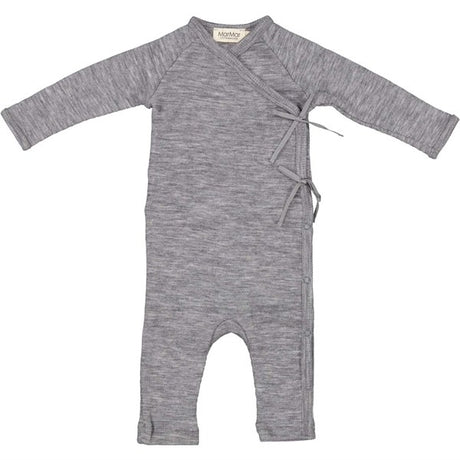 MarMar Wool Grey Melange New Born Rib Rula Heldragt