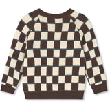 Fliink Sandshell / Coffee Bean Nova Check Pullover