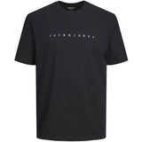 Jack & Jones Black Loose Jjestar Jj Tee Ss Noos Jnr