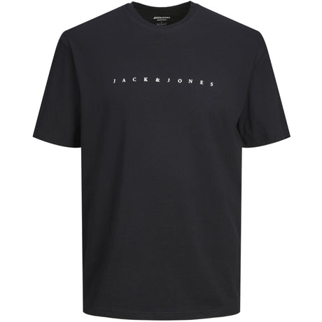 Jack & Jones Black Loose Jjestar Jj Tee Ss Noos Jnr