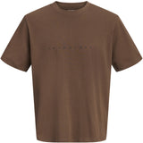 Jack & Jones Cocoa Jjestar Jj Tee Ss Noos Jnr