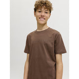 Jack & Jones Cocoa Jjestar Jj Tee Ss Noos Jnr