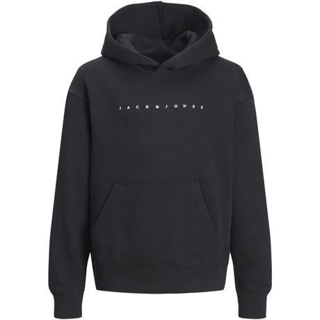 Jack & Jones Black Loose Jjestar Jj Sweat Hætte Noos Jnr