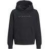 Jack & Jones Black Loose Jjestar Jj Sweat Hætte Noos Jnr